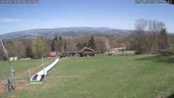 Spodní část sjezdovky