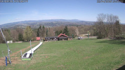 Spodní část sjezdovky