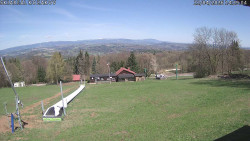 Spodní část sjezdovky