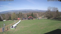 Spodní část sjezdovky