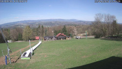 Spodní část sjezdovky