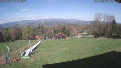 Spodní část sjezdovky