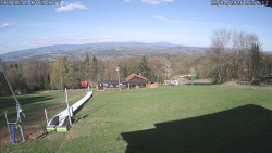 Spodní část sjezdovky