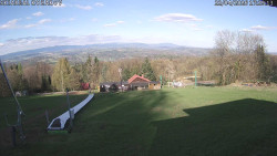 Spodní část sjezdovky