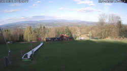 Spodní část sjezdovky