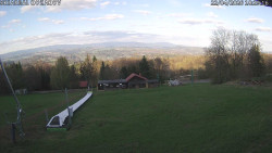 Spodní část sjezdovky