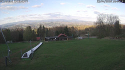 Spodní část sjezdovky