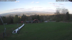 Spodní část sjezdovky