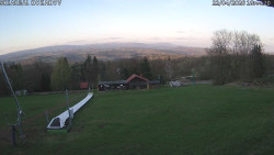 Spodní část sjezdovky