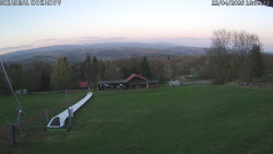 Spodní část sjezdovky