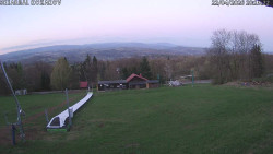 Spodní část sjezdovky