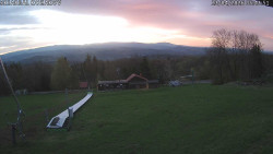 Spodní část sjezdovky