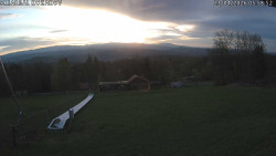 Spodní část sjezdovky