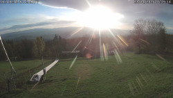 Spodní část sjezdovky