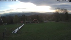 Spodní část sjezdovky