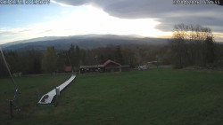 Spodní část sjezdovky