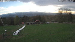 Spodní část sjezdovky