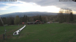 Spodní část sjezdovky