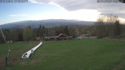 Spodní část sjezdovky