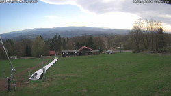 Spodní část sjezdovky