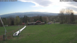 Spodní část sjezdovky