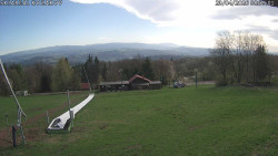 Spodní část sjezdovky