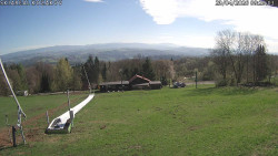 Spodní část sjezdovky