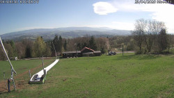 Spodní část sjezdovky