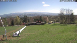 Spodní část sjezdovky