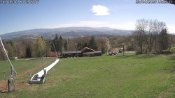 Spodní část sjezdovky