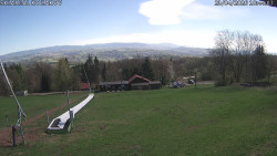 Spodní část sjezdovky