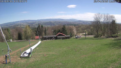 Spodní část sjezdovky