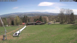 Spodní část sjezdovky