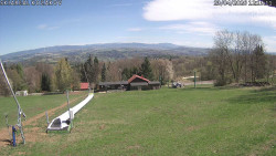 Spodní část sjezdovky