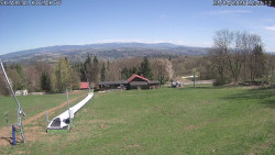 Spodní část sjezdovky