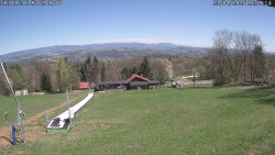 Spodní část sjezdovky