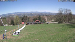 Spodní část sjezdovky