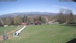 Spodní část sjezdovky