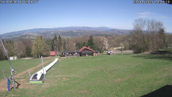 Spodní část sjezdovky