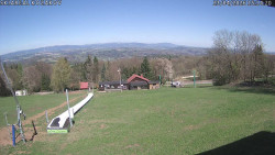 Spodní část sjezdovky