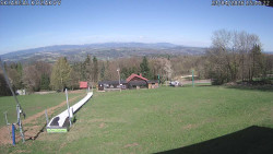 Spodní část sjezdovky