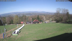 Spodní část sjezdovky