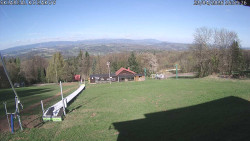 Spodní část sjezdovky