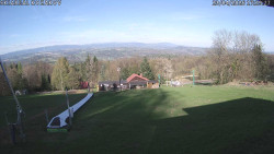 Spodní část sjezdovky