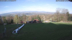 Spodní část sjezdovky