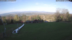 Spodní část sjezdovky