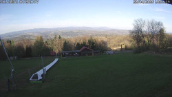 Spodní část sjezdovky