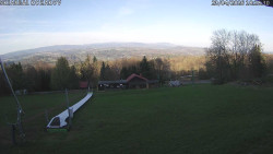 Spodní část sjezdovky