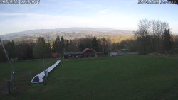 Spodní část sjezdovky