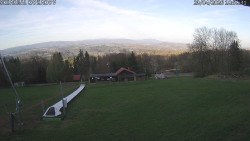 Spodní část sjezdovky